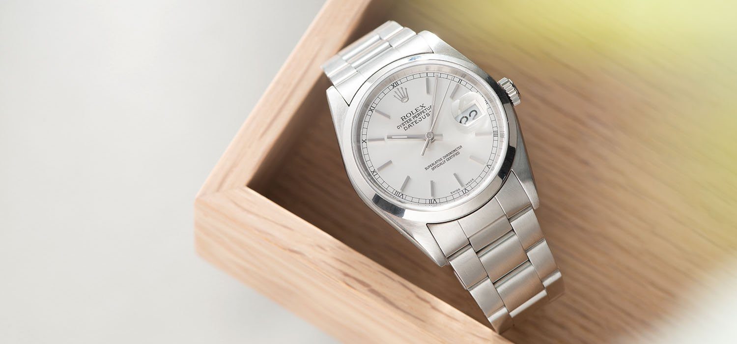 Rolex Datejust Silver Dial Reference 16200