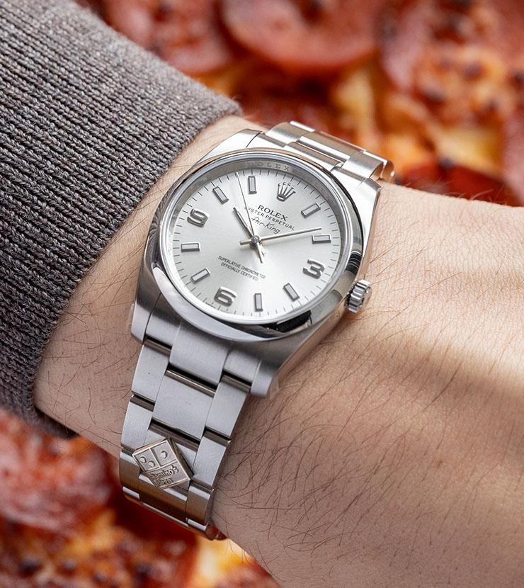 Rolex Air King Ref 114200 Domino’s Pizza NOS