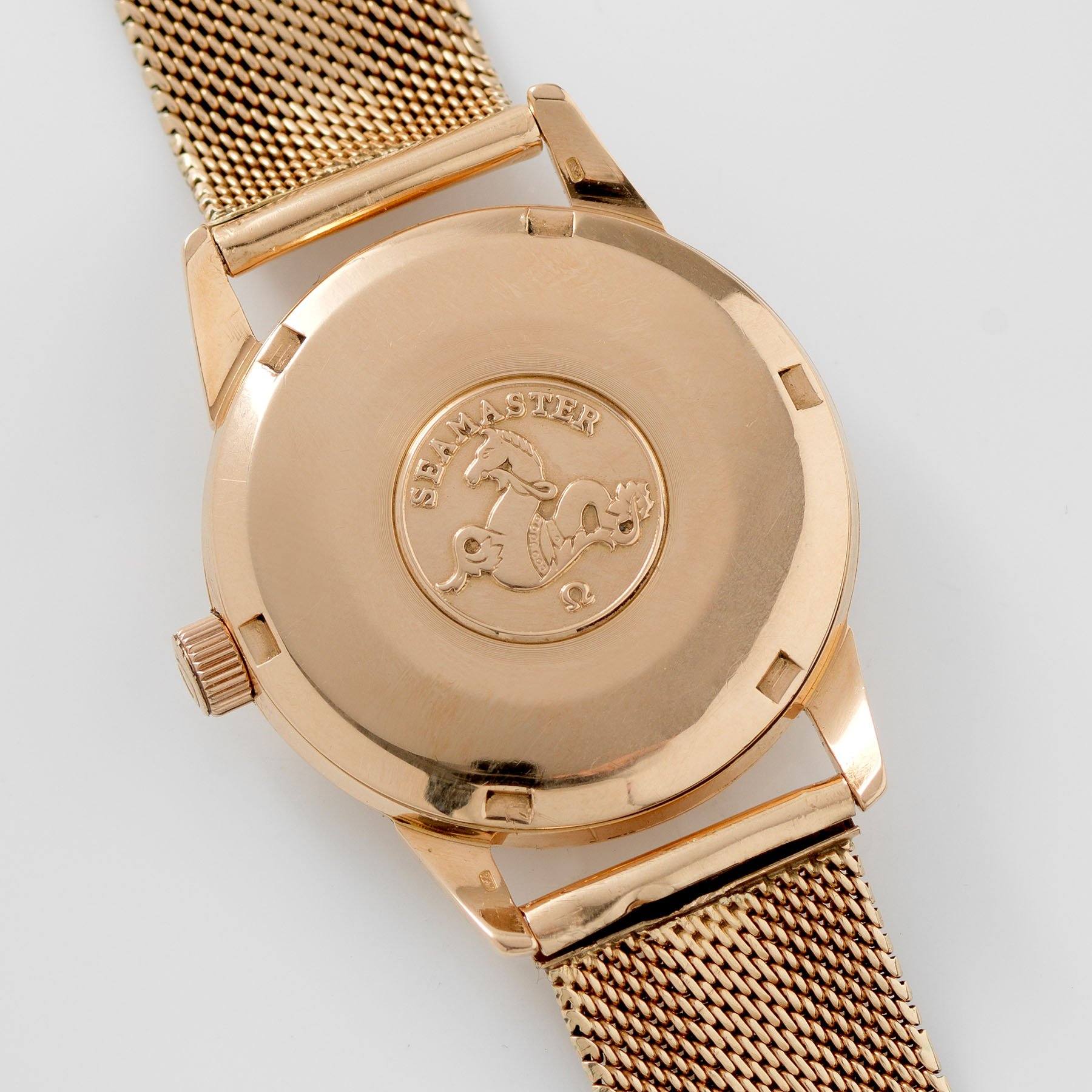 Omega Pink Gold Seamaster Sheikh Isa Bin Salman