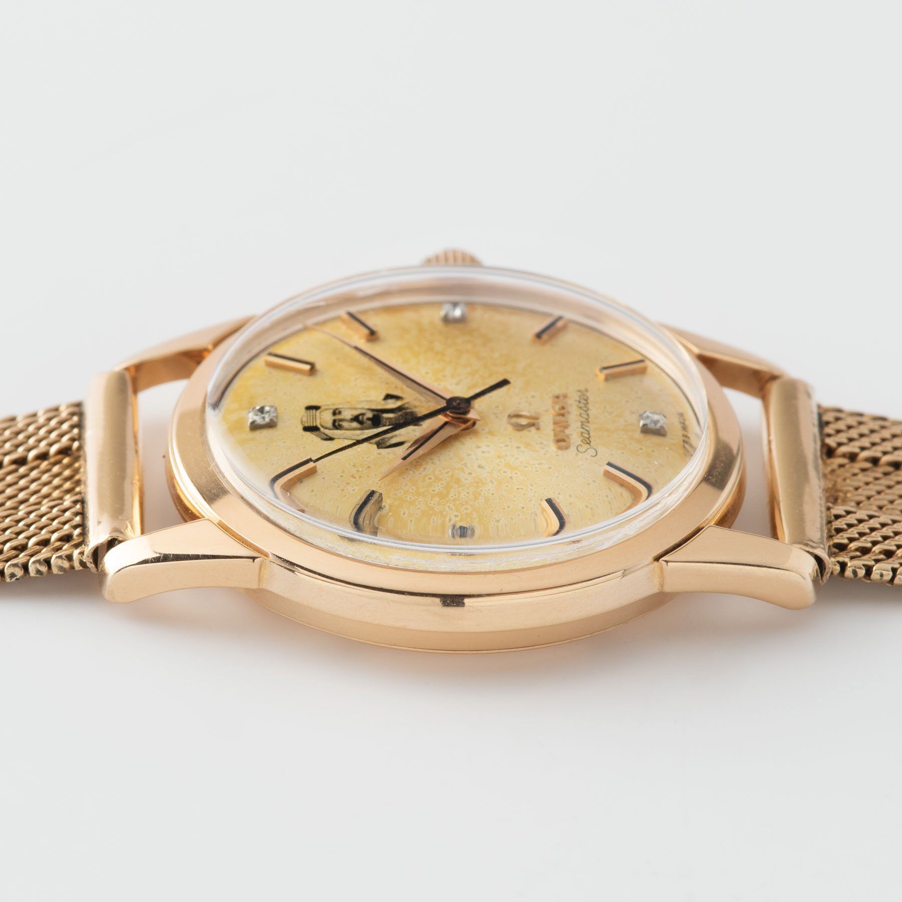 Omega Pink Gold Seamaster Sheikh Isa Bin Salman
