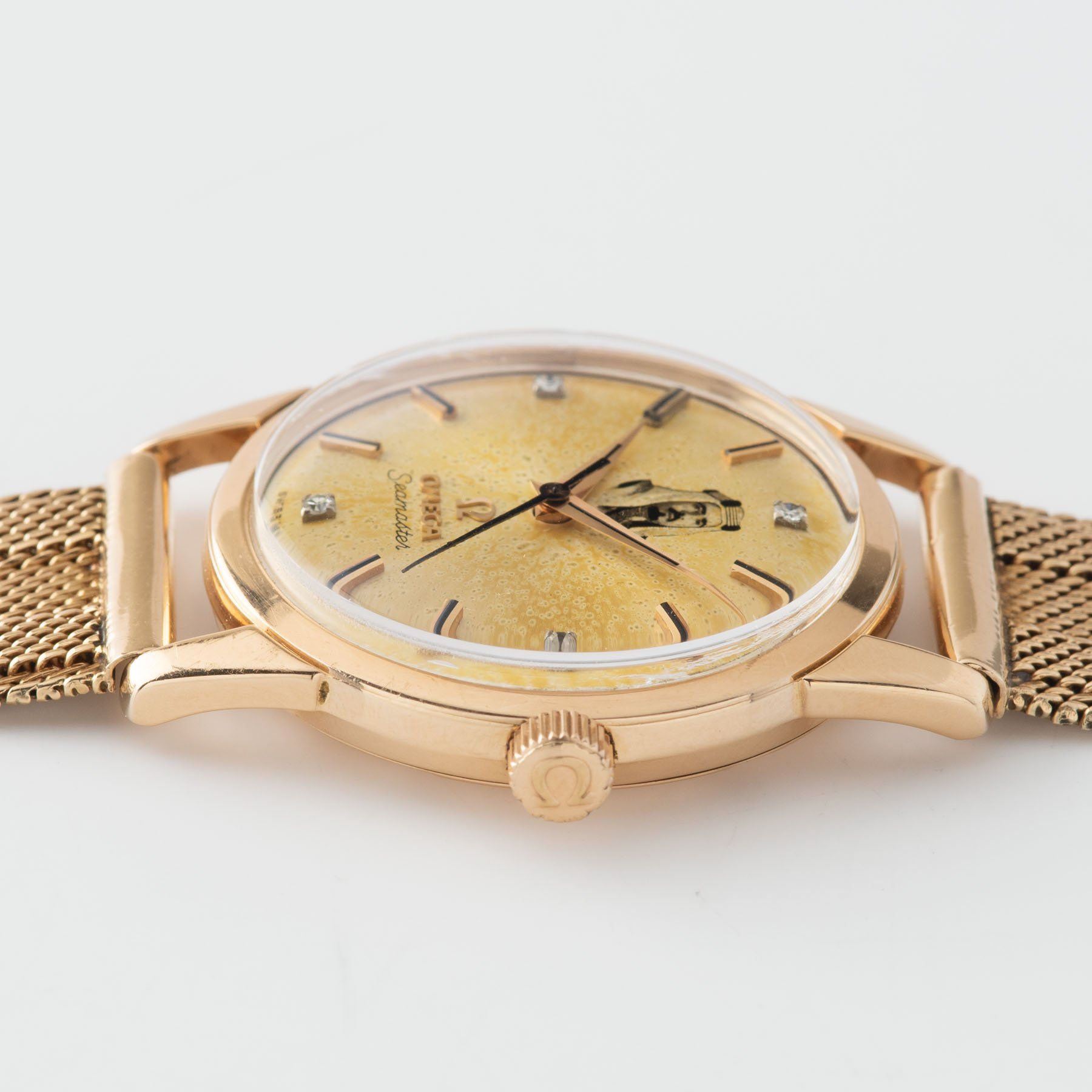Omega Pink Gold Seamaster Sheikh Isa Bin Salman