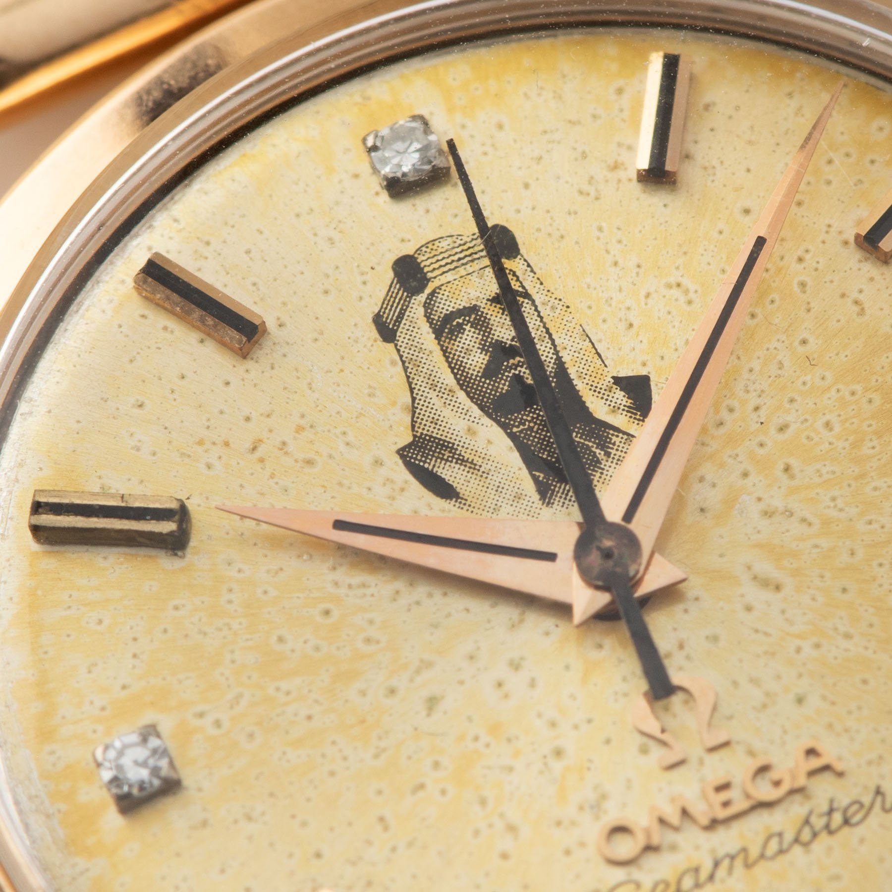 Omega Pink Gold Seamaster Sheikh Isa Bin Salman