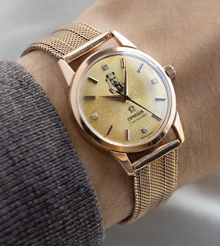 Omega Pink Gold Seamaster Sheikh Isa Bin Salman