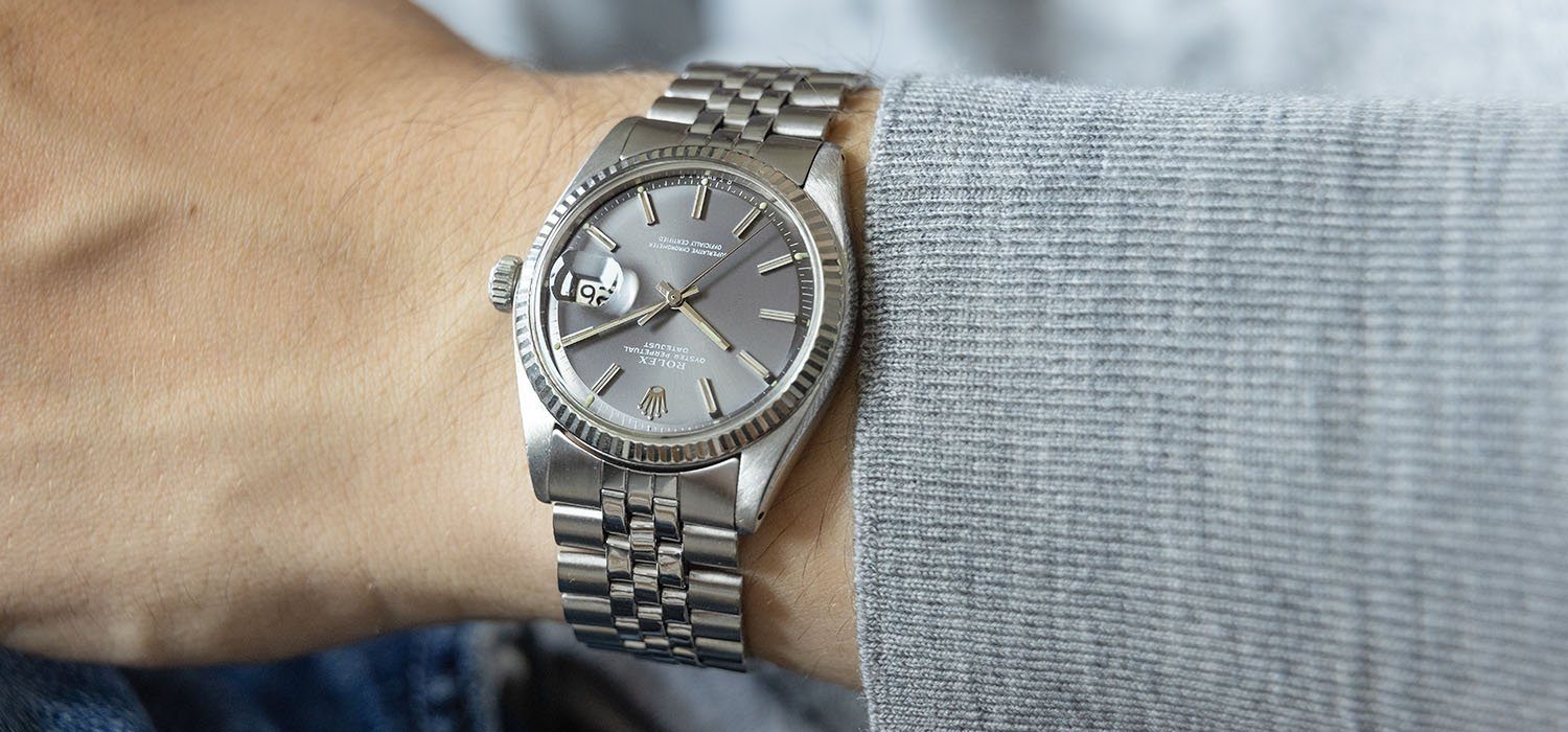 Rolex Datejust 1601 Grey Sigma Dial