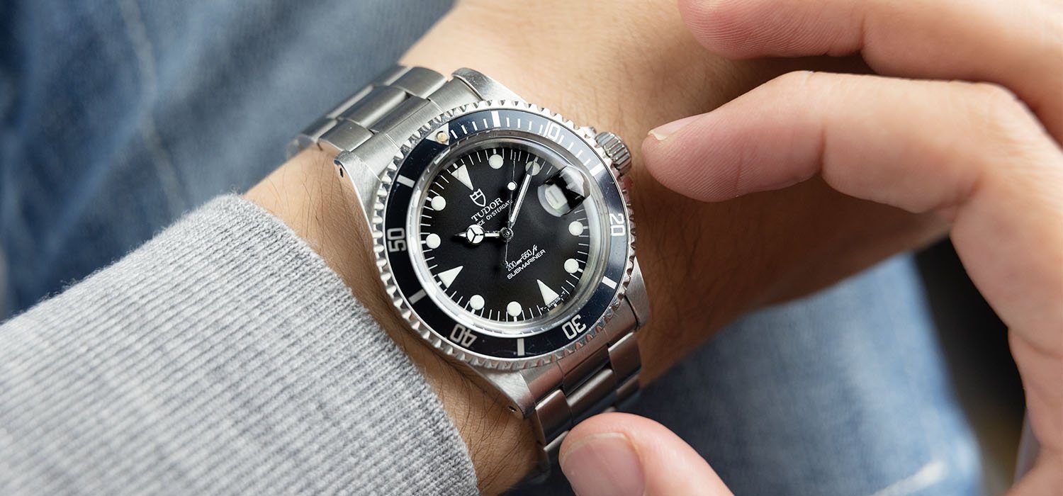 Tudor Submariner Date Black Dial Reference 79090