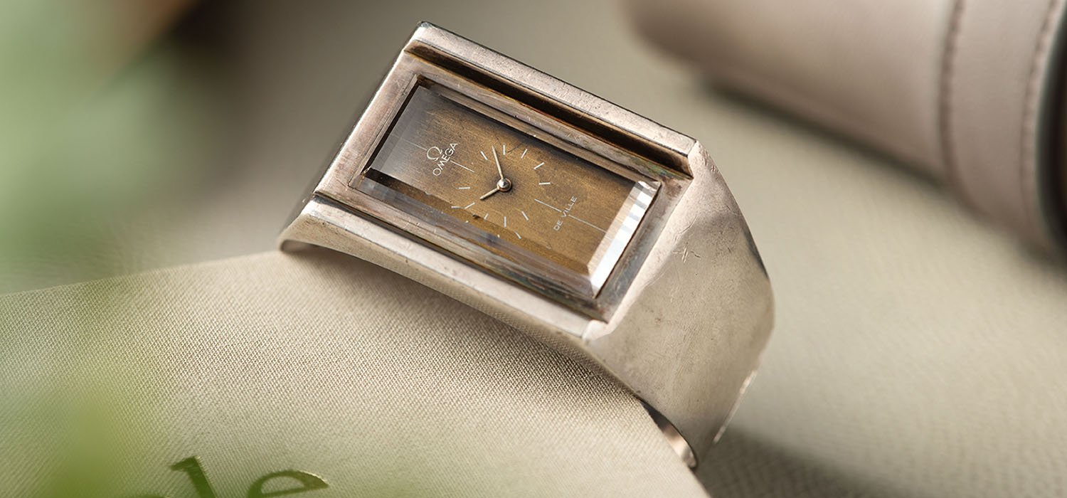 Omega De Ville Silver Cuff Andrew Grima