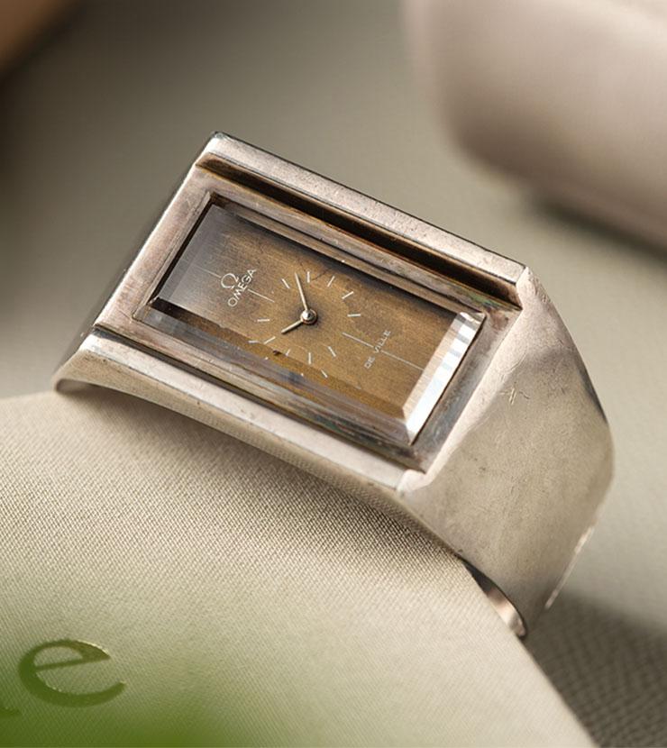 Omega De Ville Silver Cuff Andrew Grima