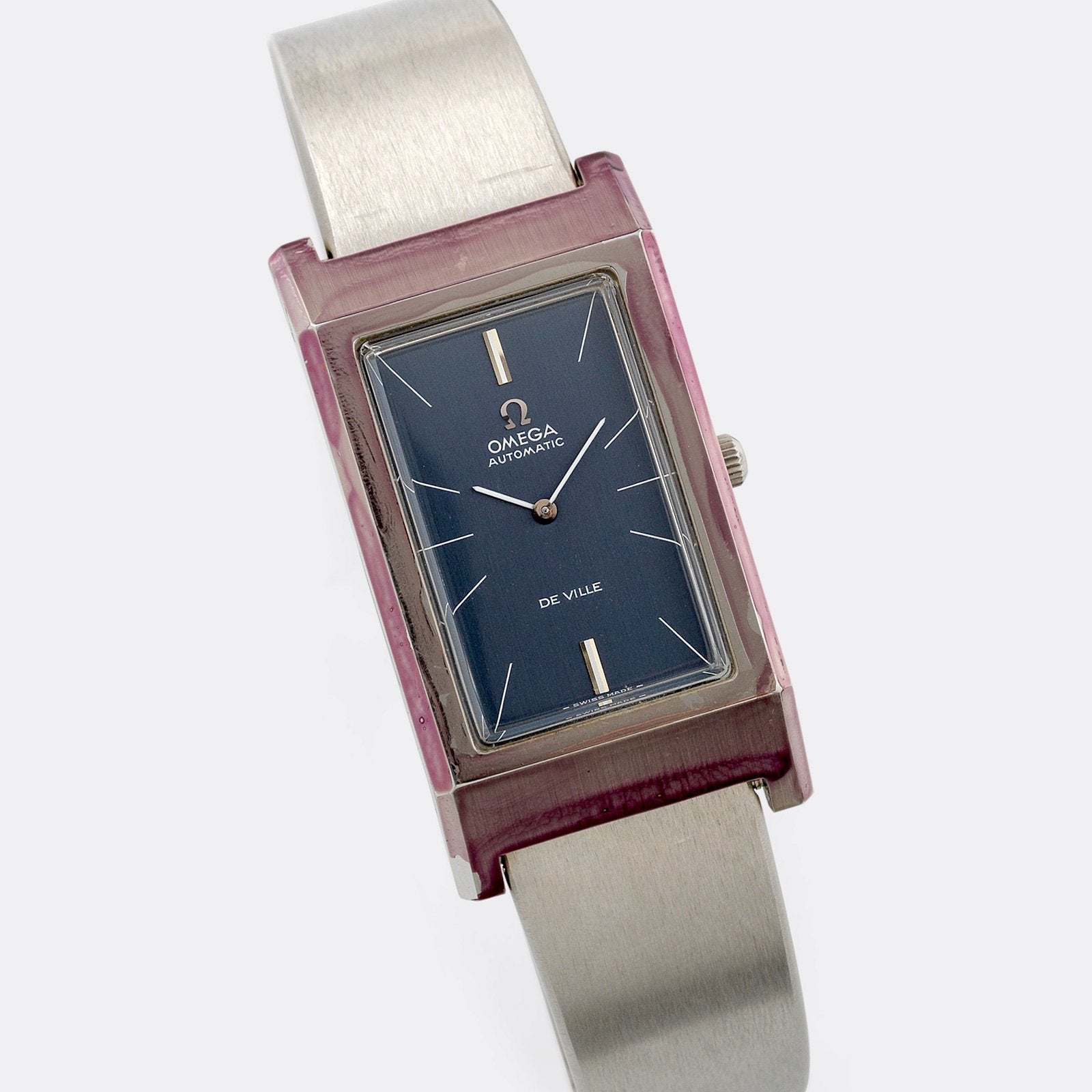 Omega De Ville Steel Ref 155.005 Box and Papers