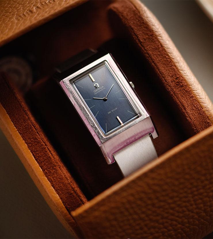 Omega De Ville Steel Ref 155.005 Box and Papers
