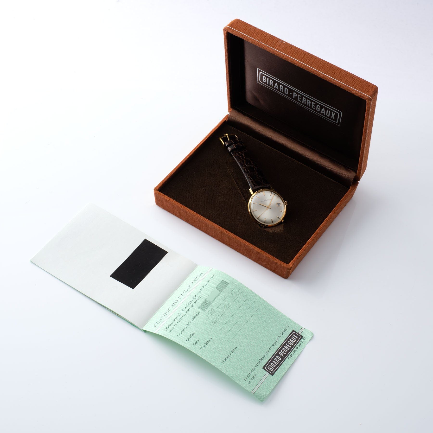 Girard Perregaux Dress Watch with box and paper New Old Stock