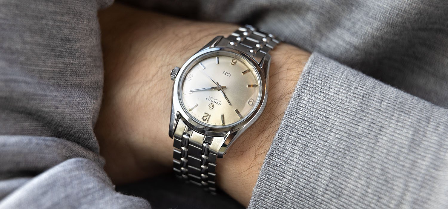 Certina DS Dress Watch with Gay Freres Bracelet