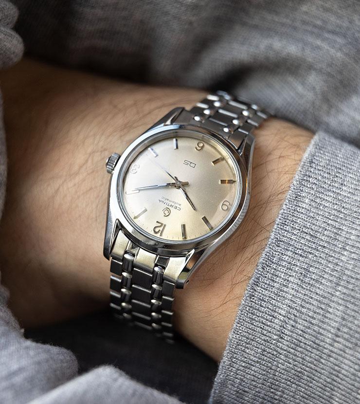 Certina DS Dress Watch with Gay Freres Bracelet