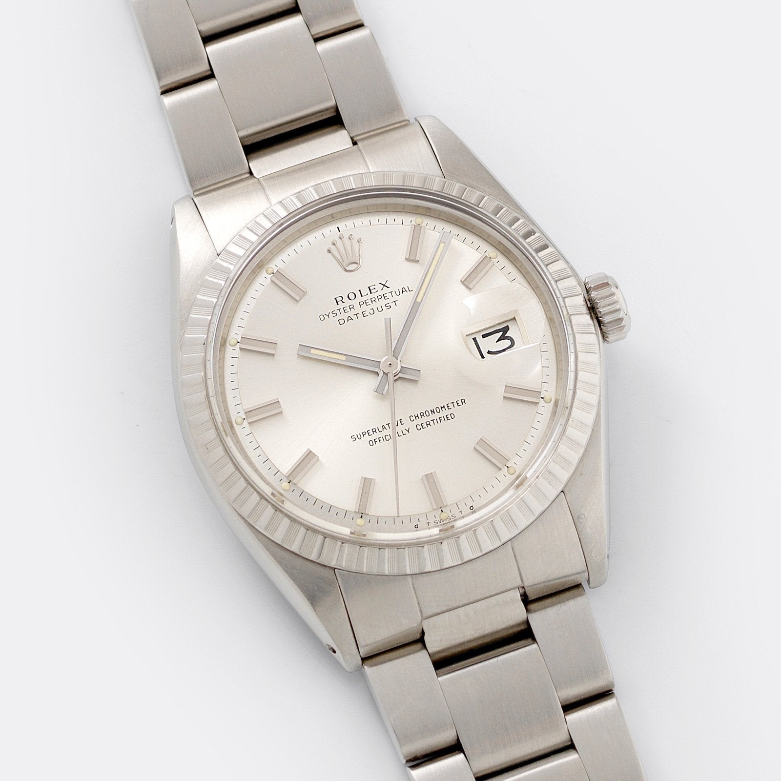 Rolex Datejust 1603 Wide Boy Sigma Dial