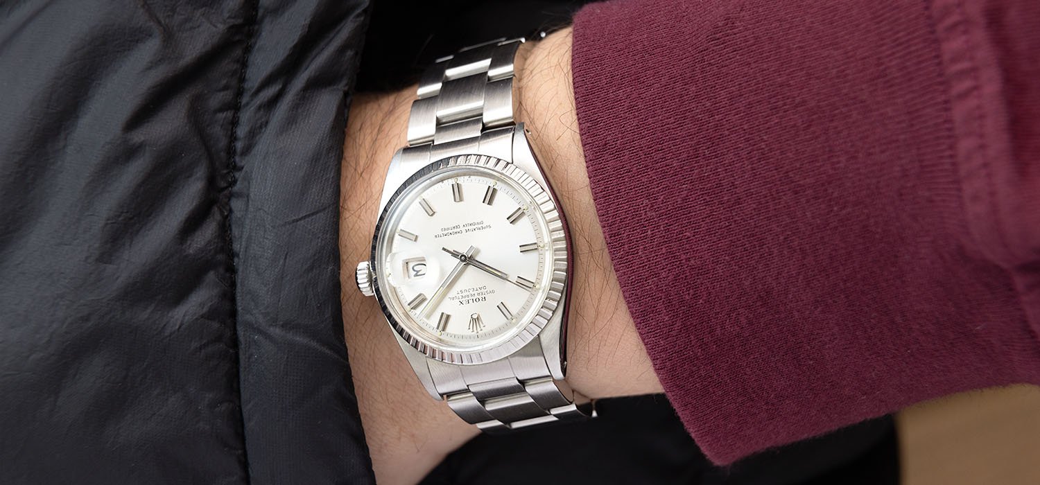 Rolex Datejust 1603 Wide Boy Sigma Dial