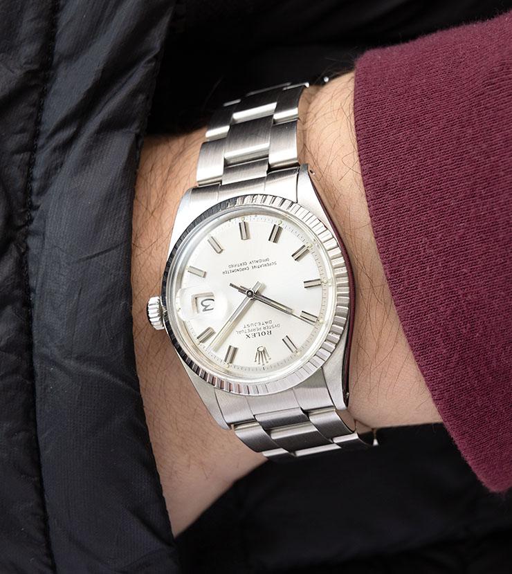 Rolex Datejust 1603 Wide Boy Sigma Dial