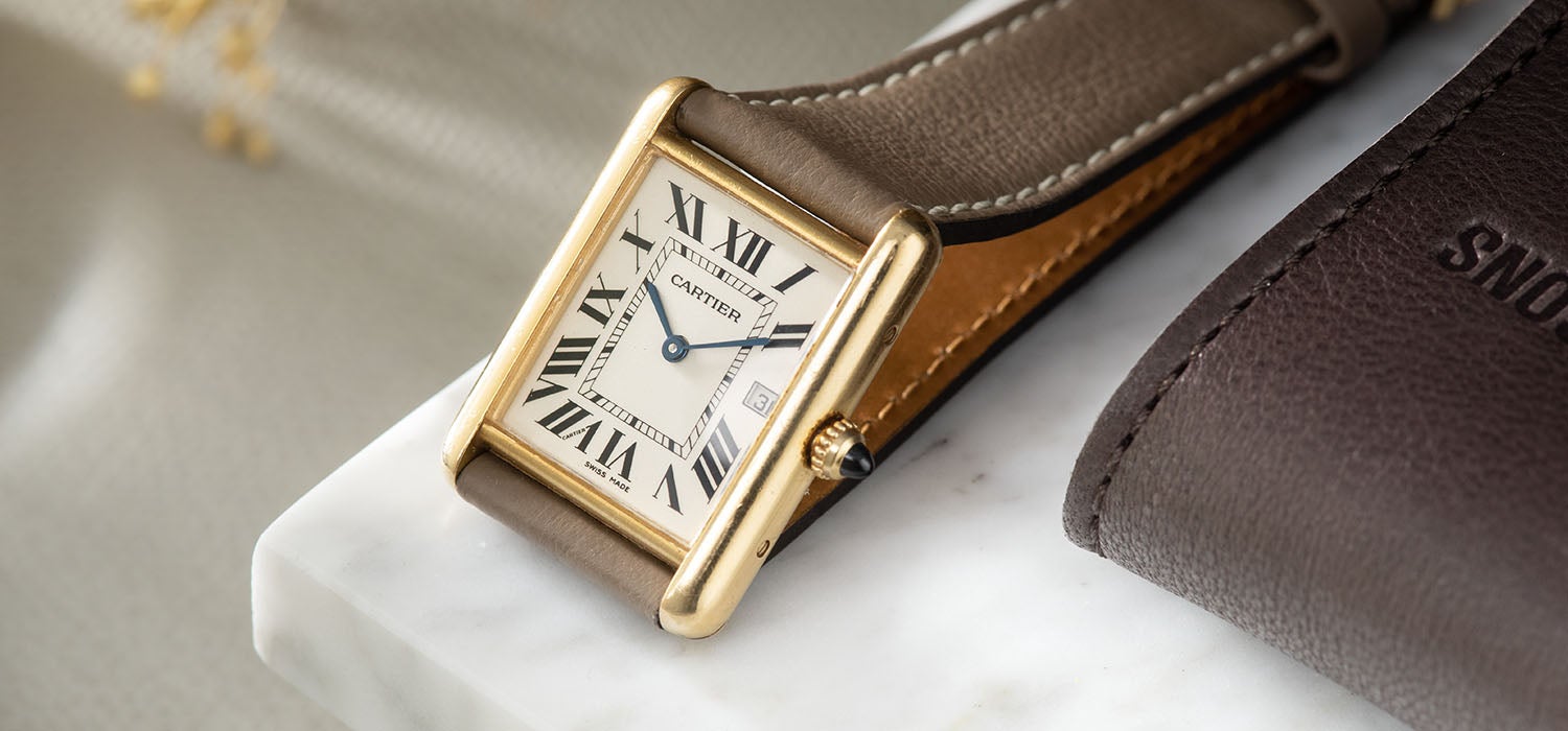 Cartier Tank Louis 18kt Yellow Gold Reference 2441