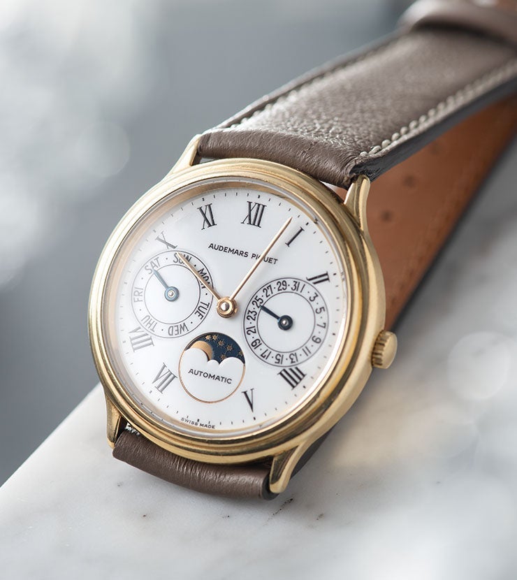 Audemars Piguet Automatic Calendar Yellow Gold Ref 25589BA