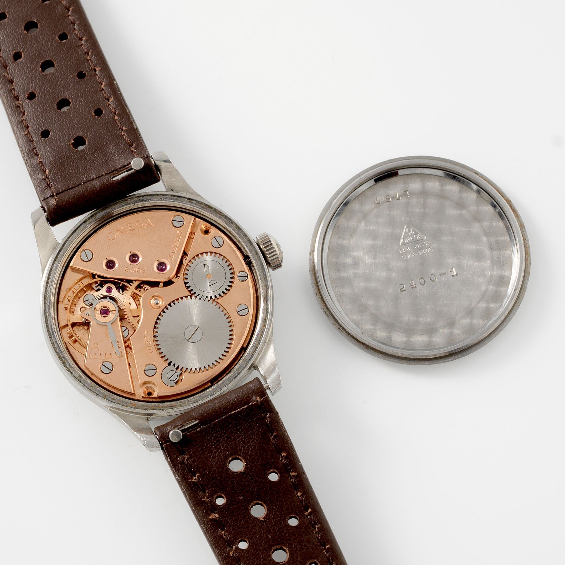 Omega Suveran Reference 2400-1 Dress Watch 1940s