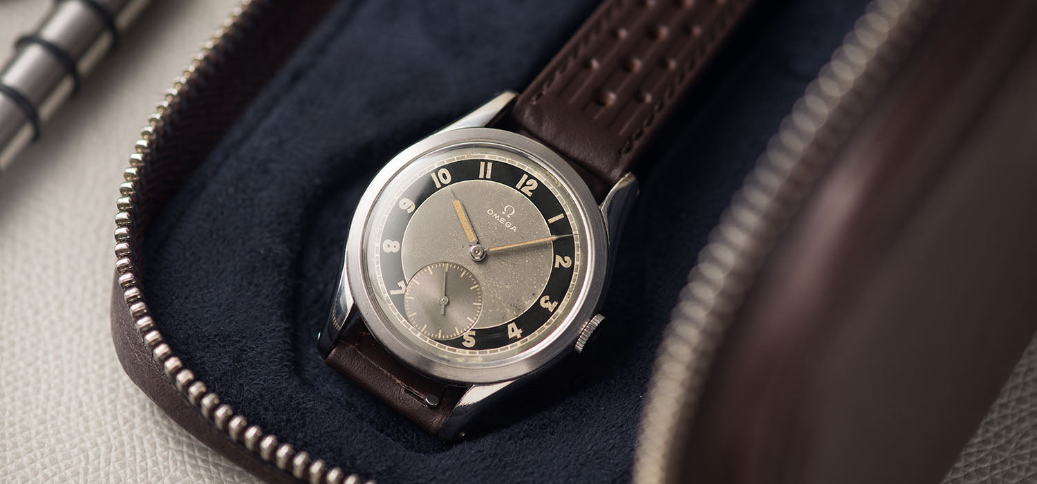 Omega Dress Watch Reference Grey Dial