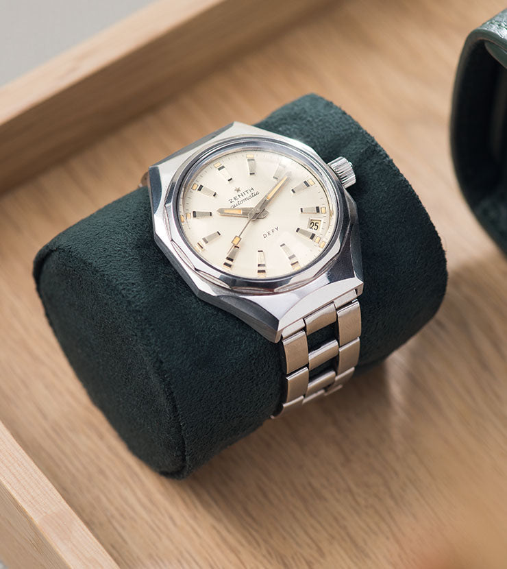 Zenith Defy on Gay Frères Ladder Bracelet