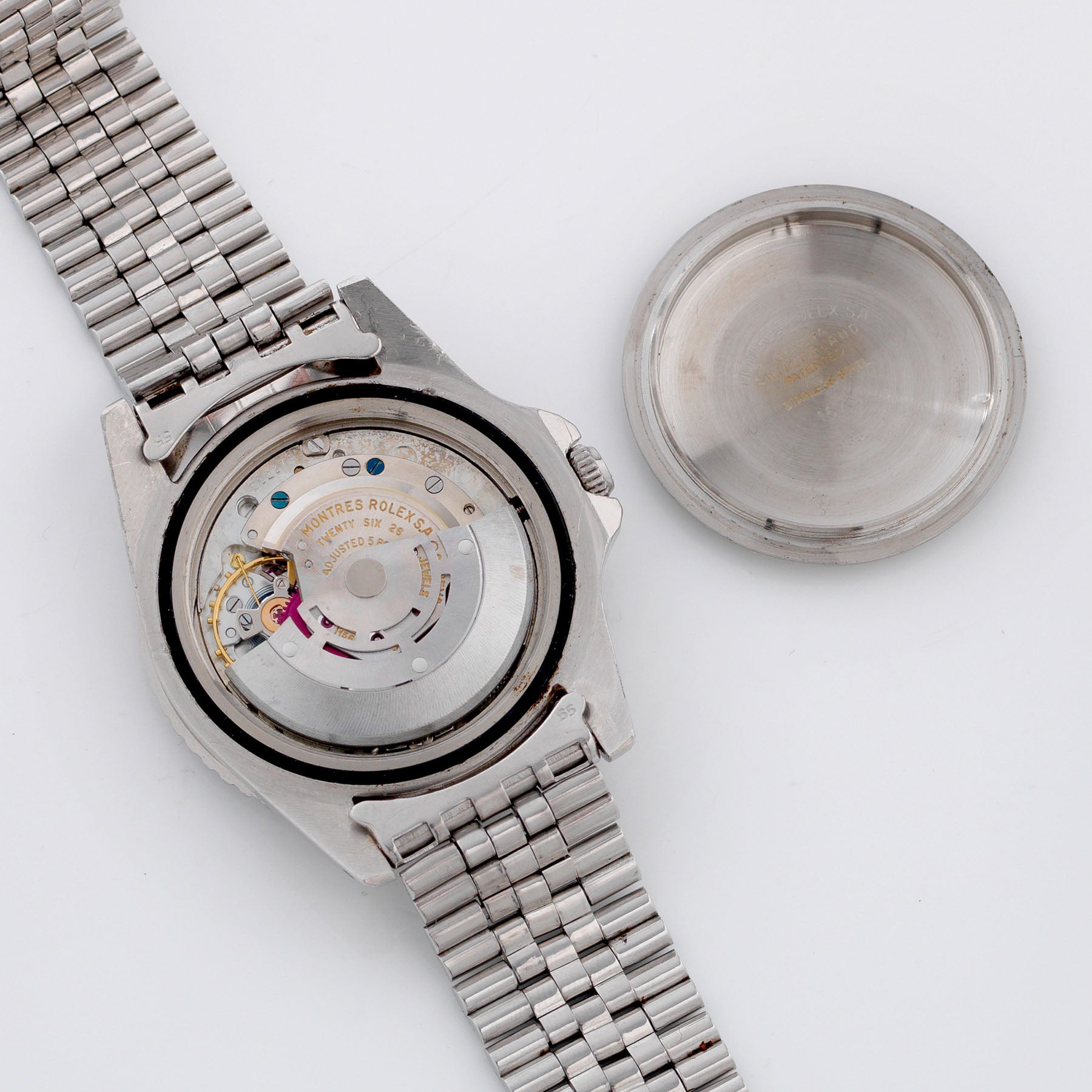 Rolex 1675 GMT-Master Gilt Underline Dial with Papers