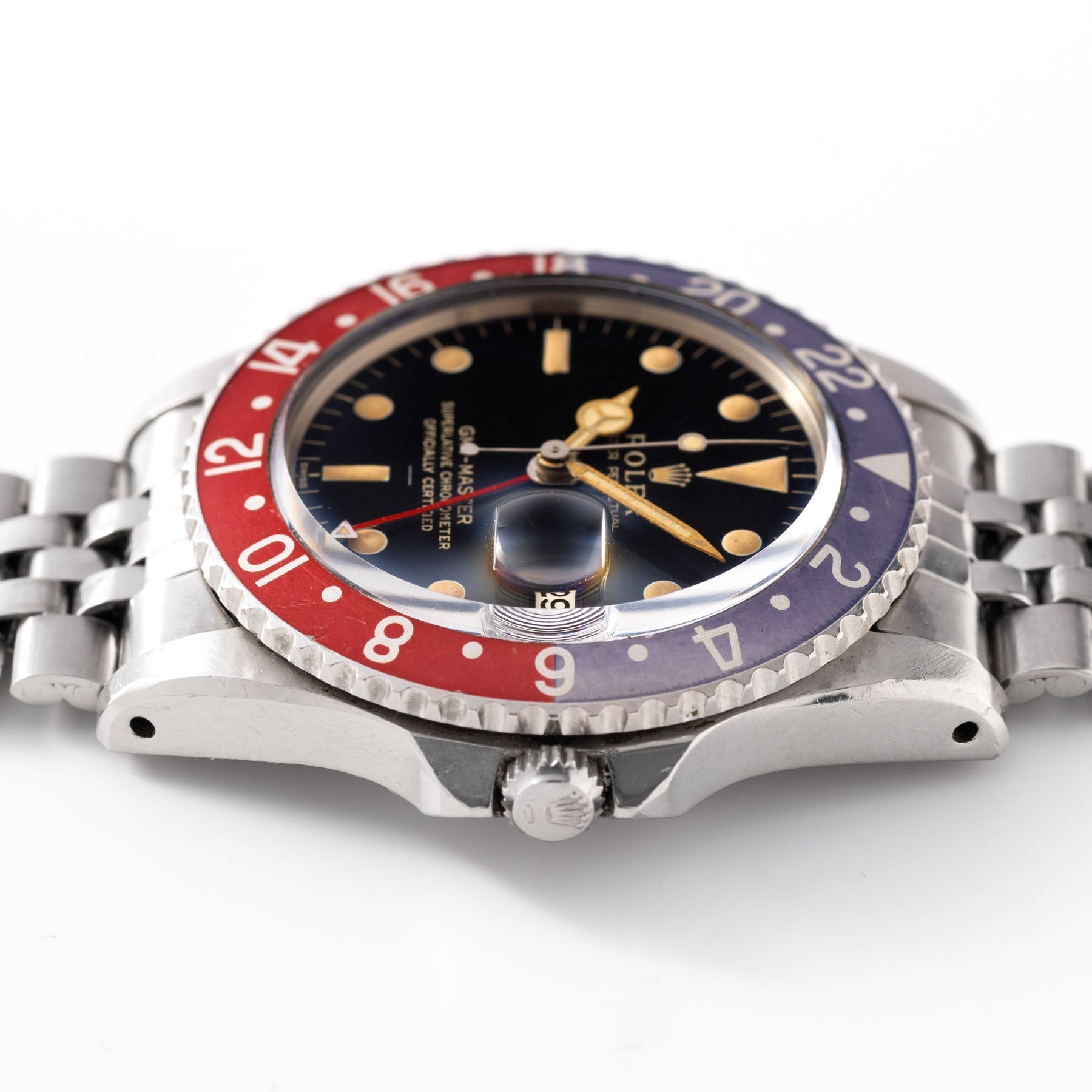 Rolex 1675 GMT-Master Gilt Underline Dial with Papers