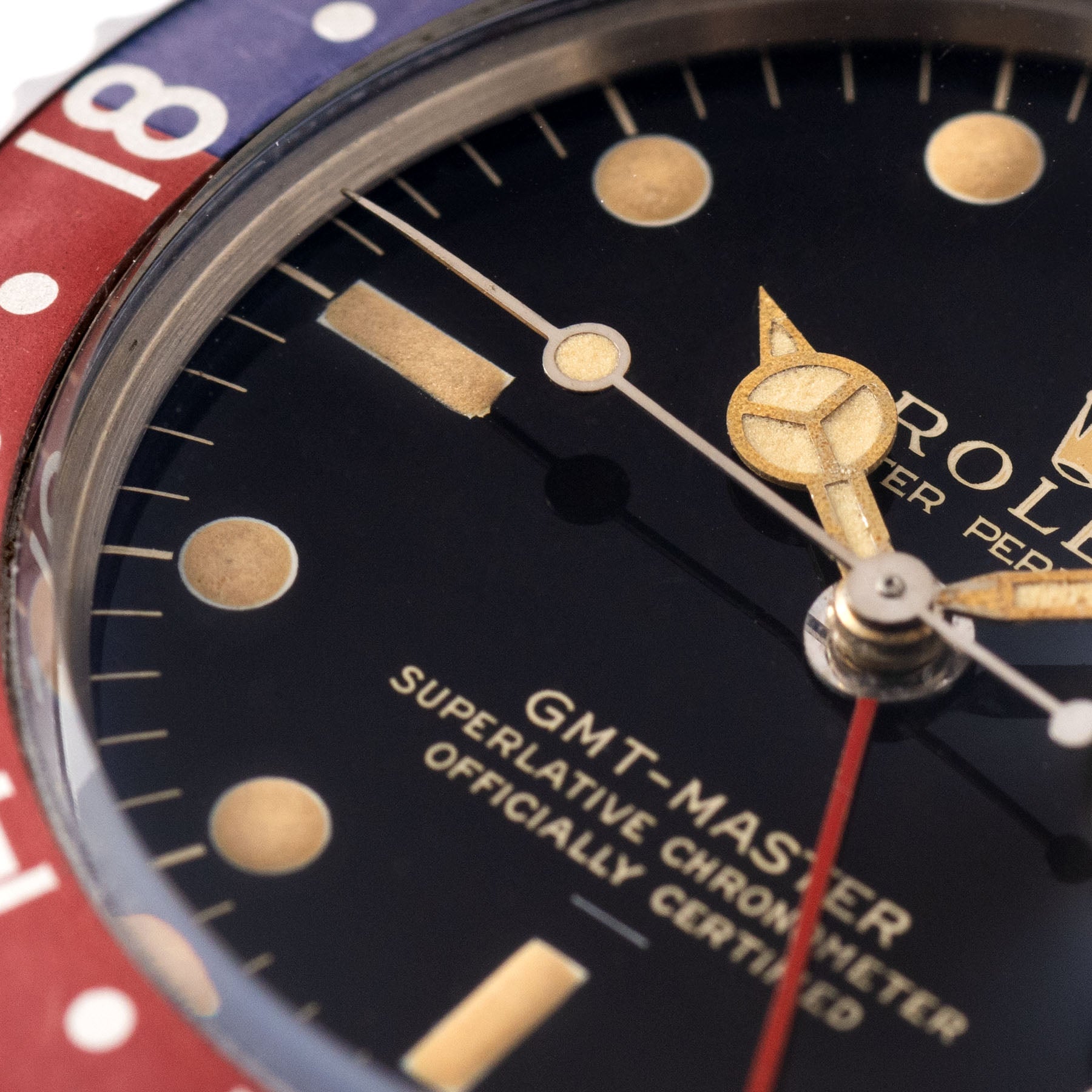 Rolex 1675 GMT-Master Gilt Underline Dial with Papers