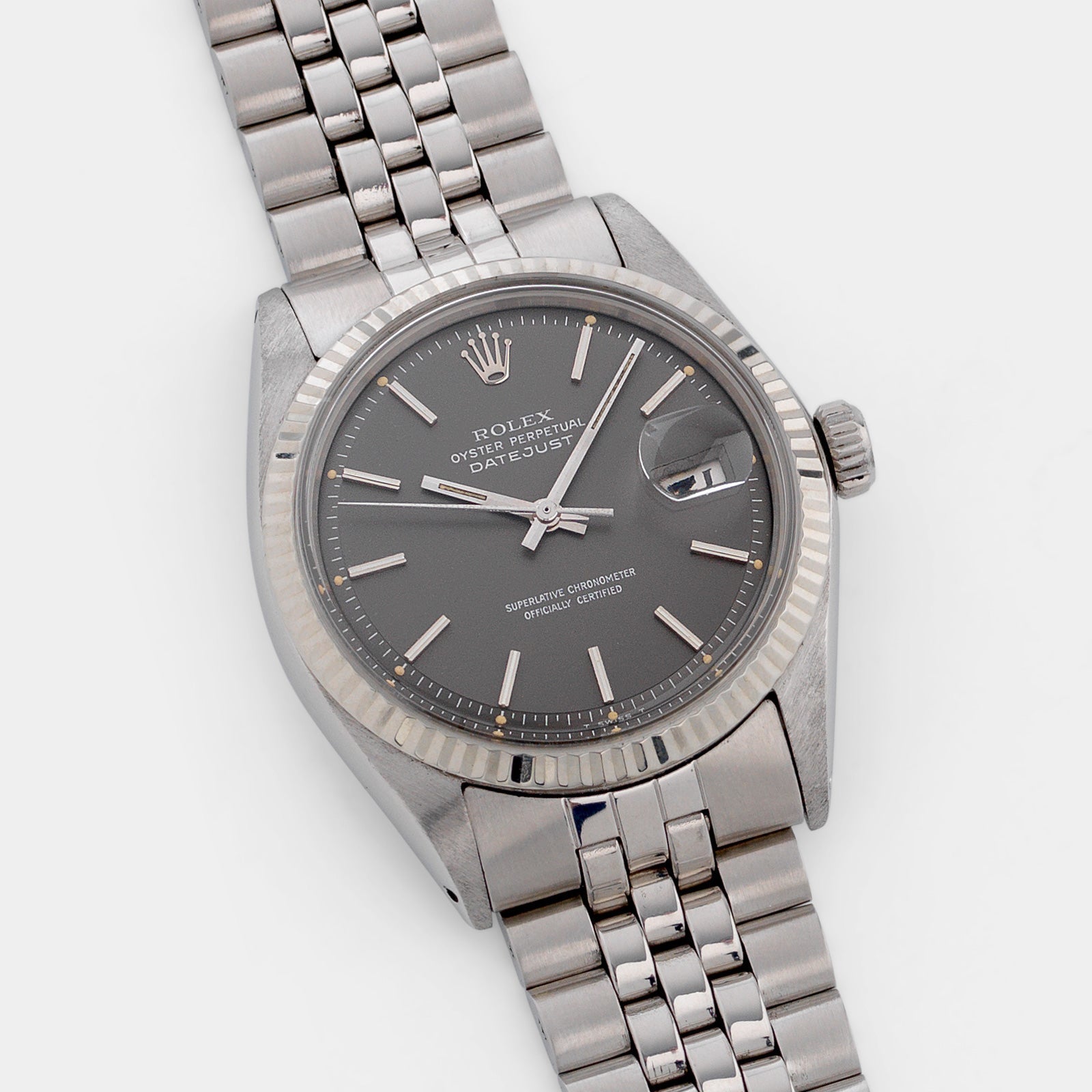 Rolex Datejust 1601 Grey Dial