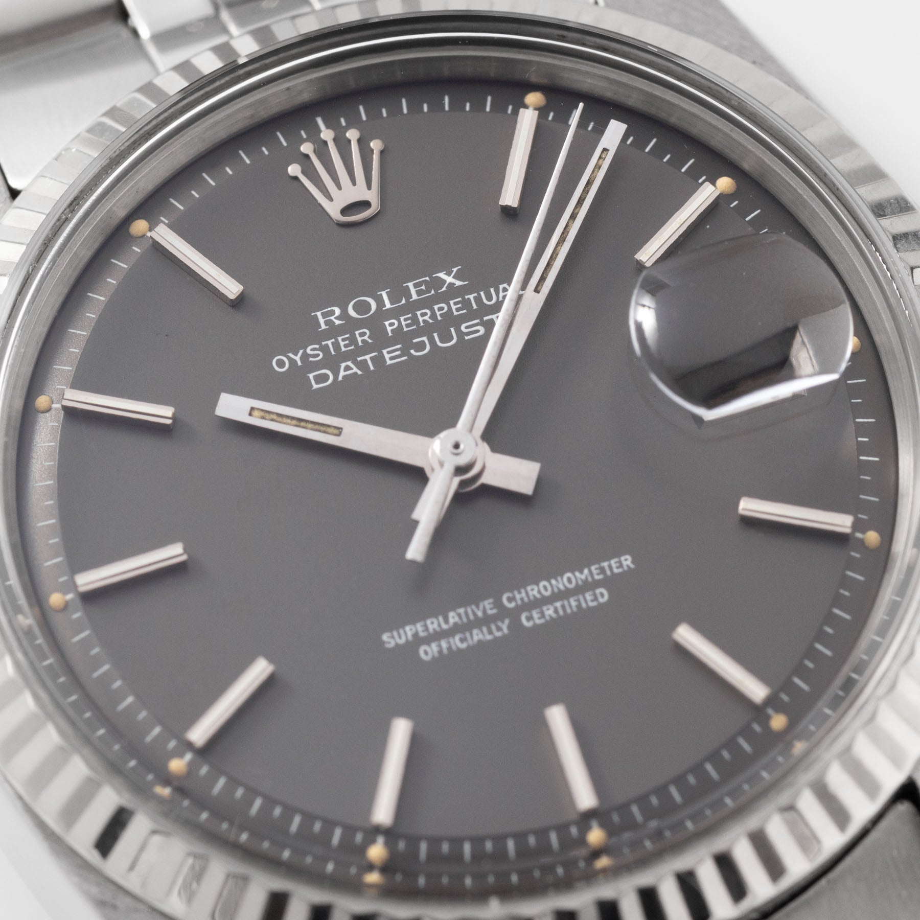 Rolex Datejust 1601 Grey Dial
