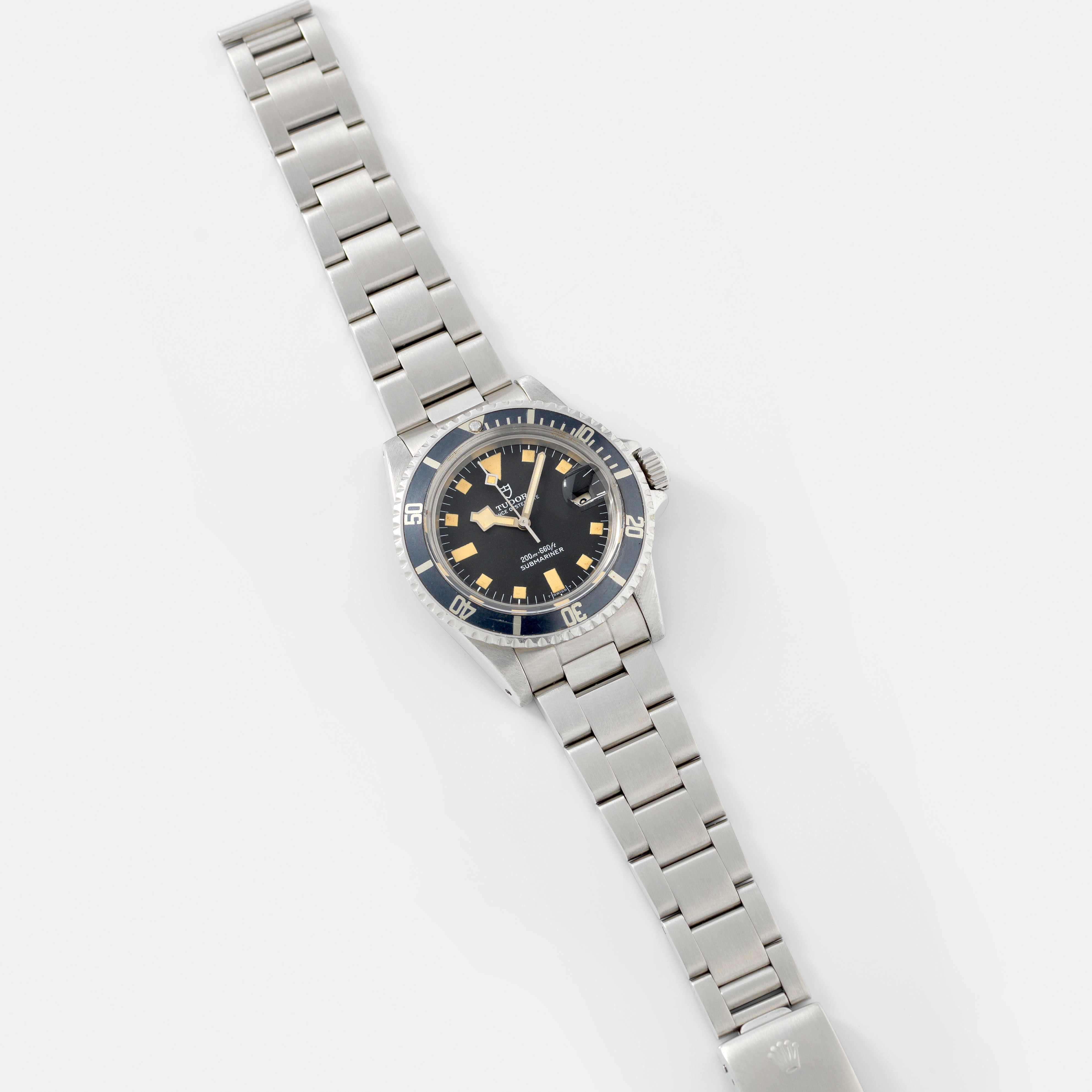 Tudor Submariner Date 9411/0 Black Snowflake Kissing 4 Inlay