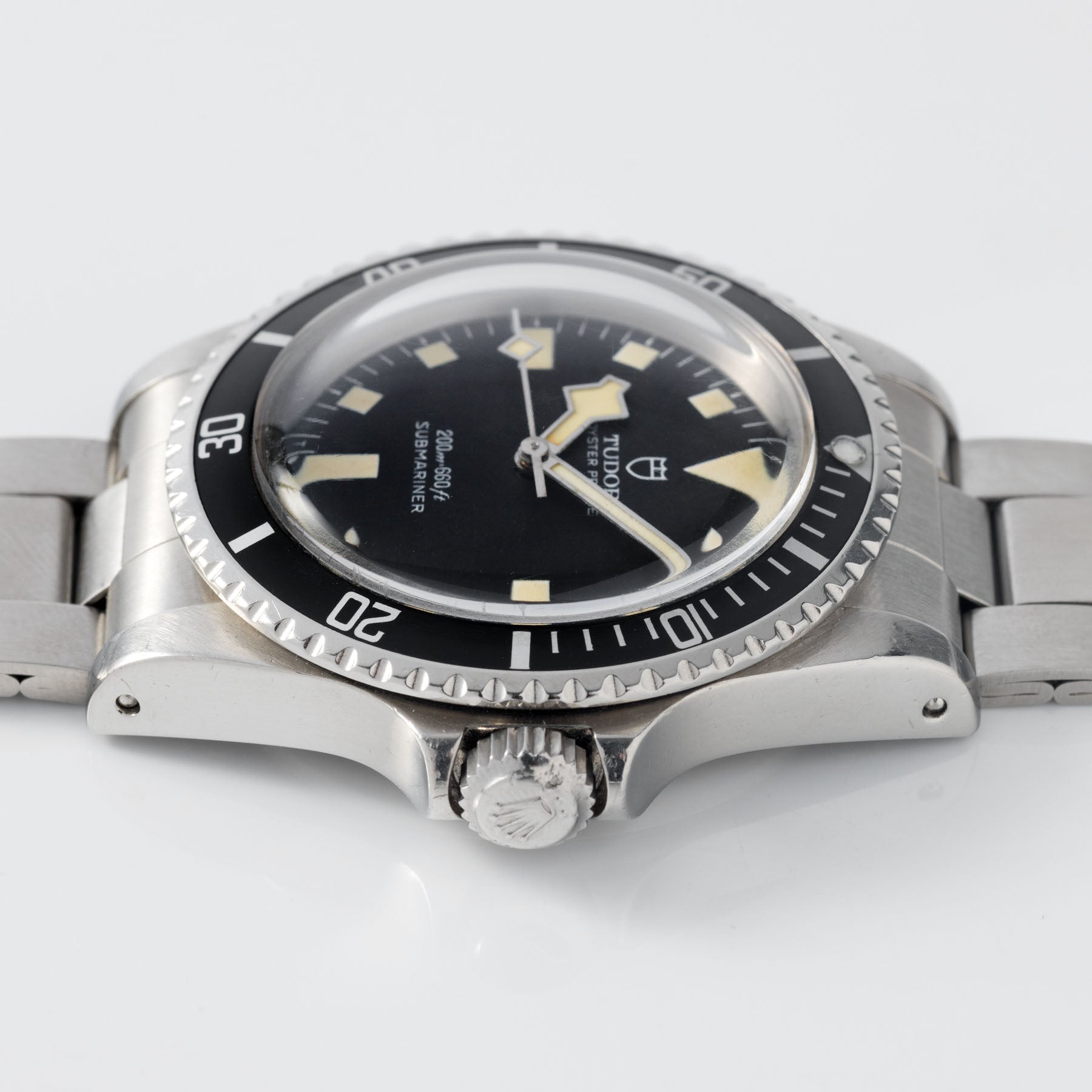 Tudor Submariner 94010 No Date Black Snowflake