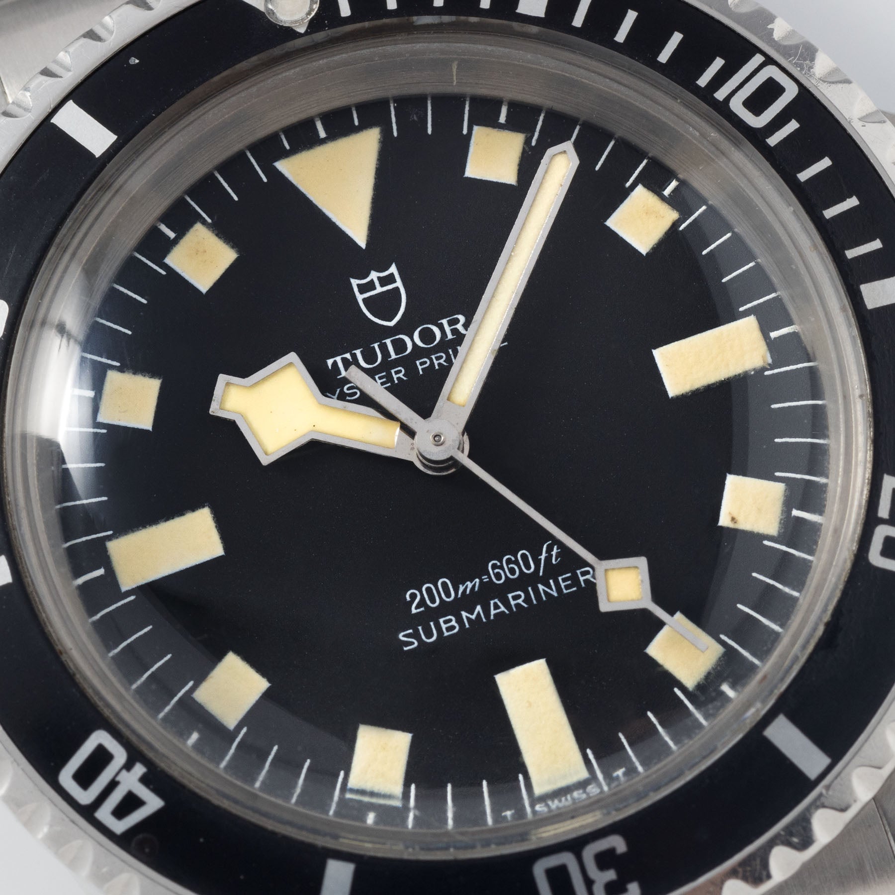 Tudor Submariner 94010 No Date Black Snowflake