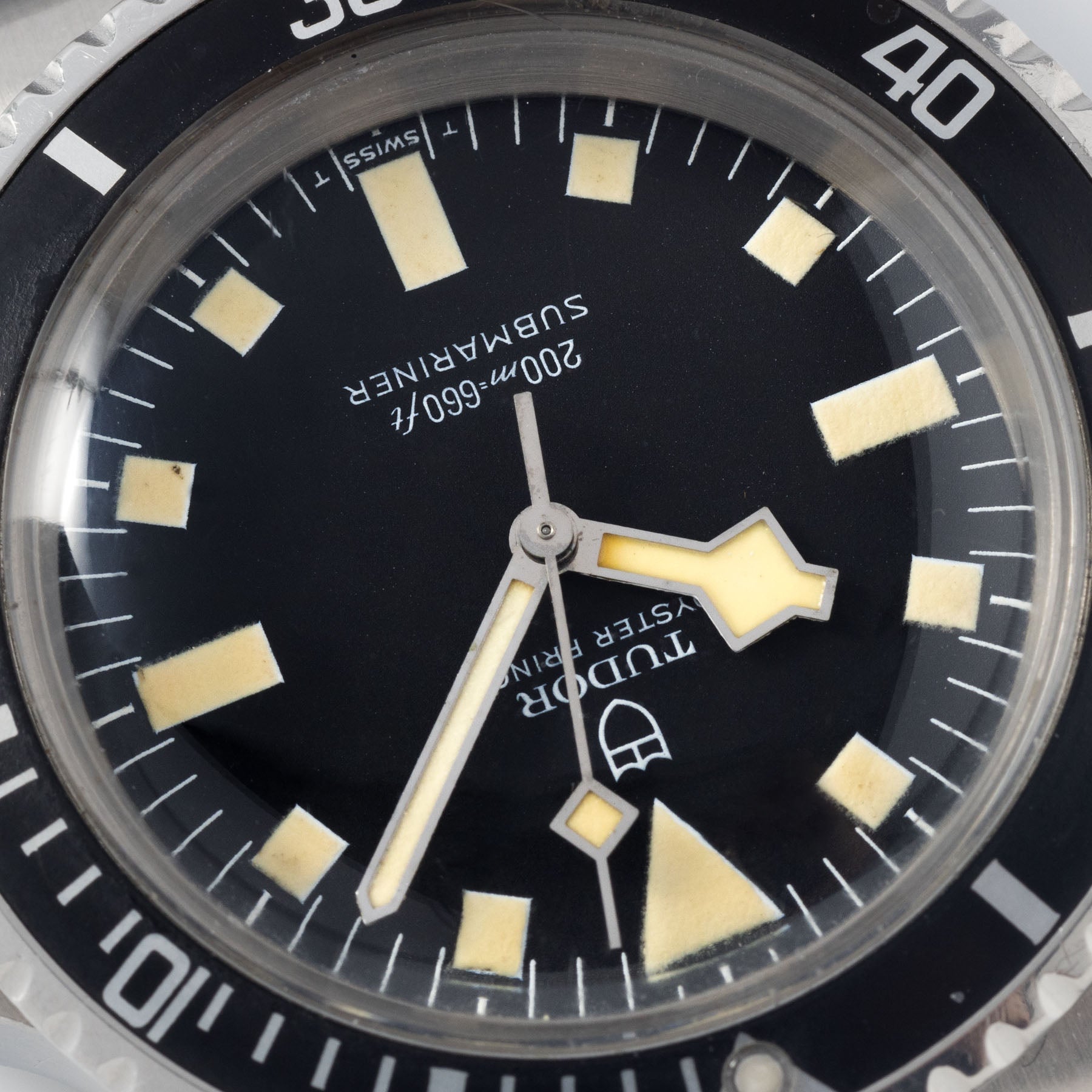 Tudor Submariner 94010 No Date Black Snowflake