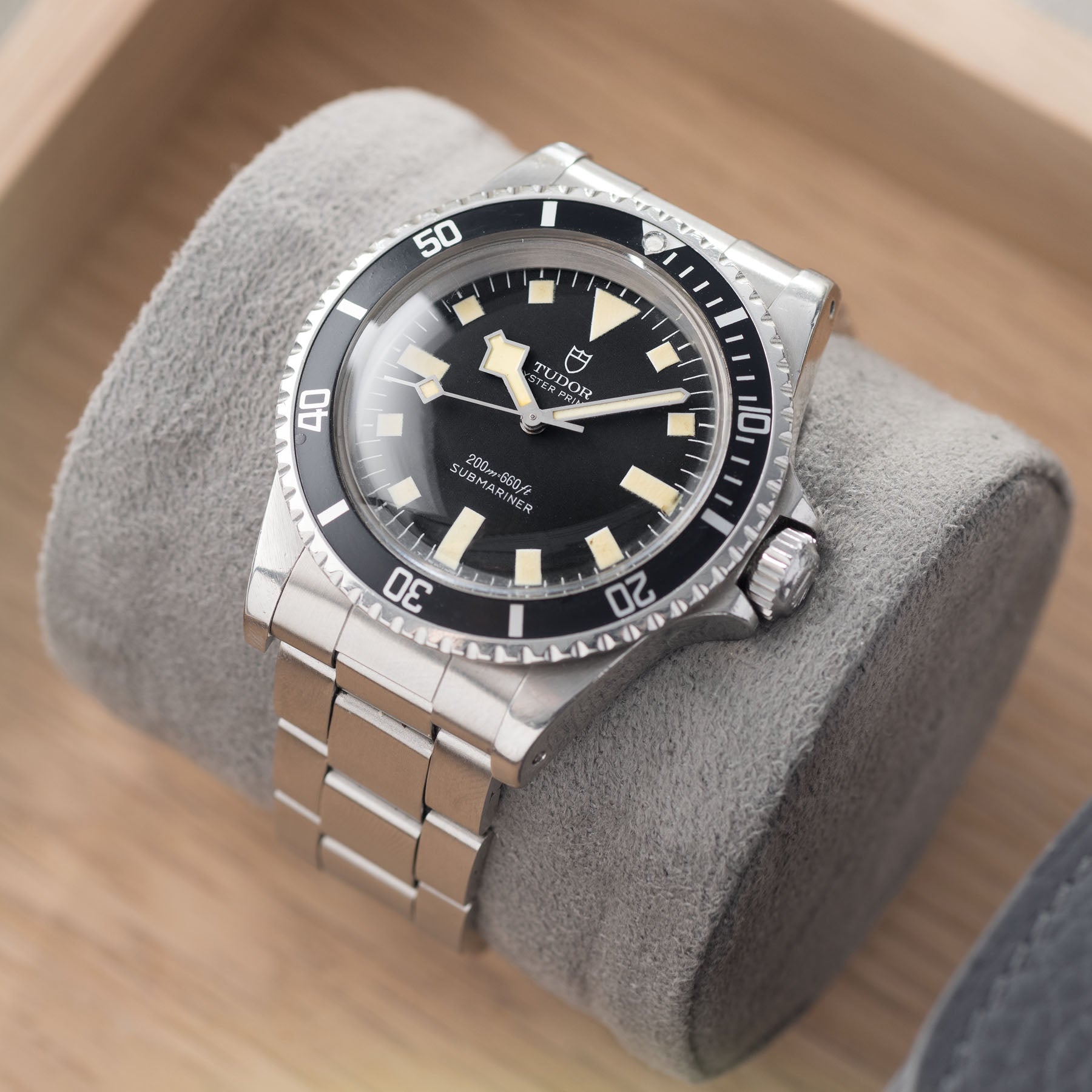 Tudor Submariner 94010 No Date Black Snowflake