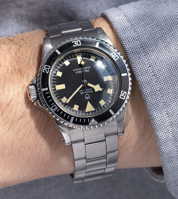 Tudor Submariner 94010 No Date Black Snowflake