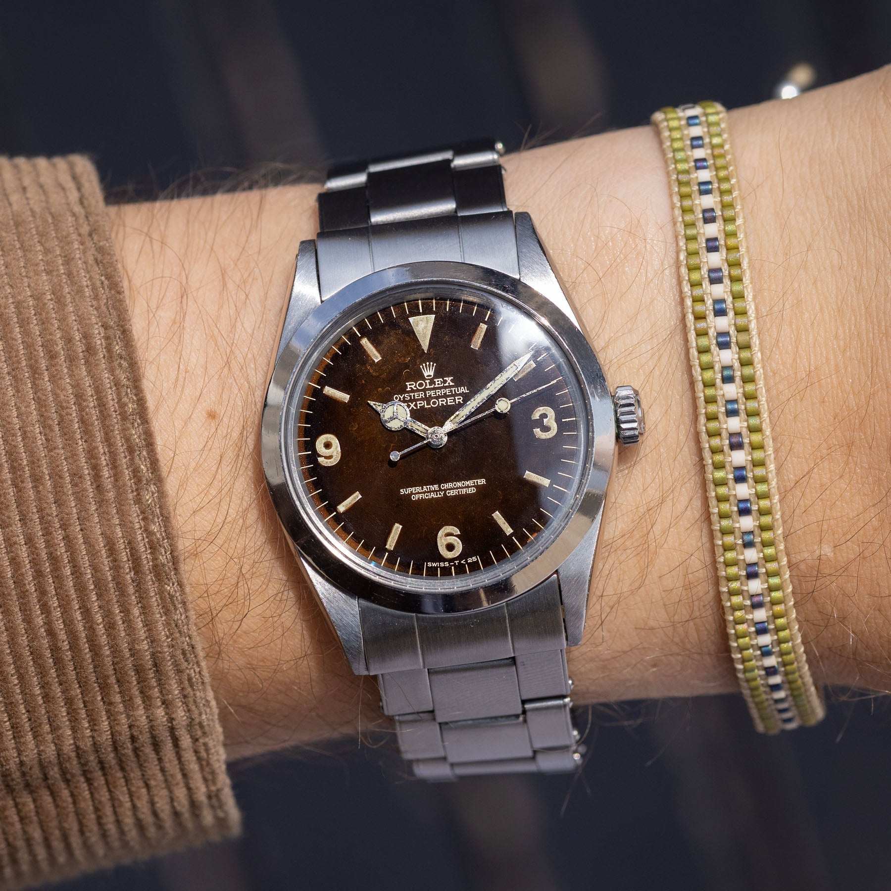 Rolex Explorer 1016 Gilt Tropical Dial - Main Image