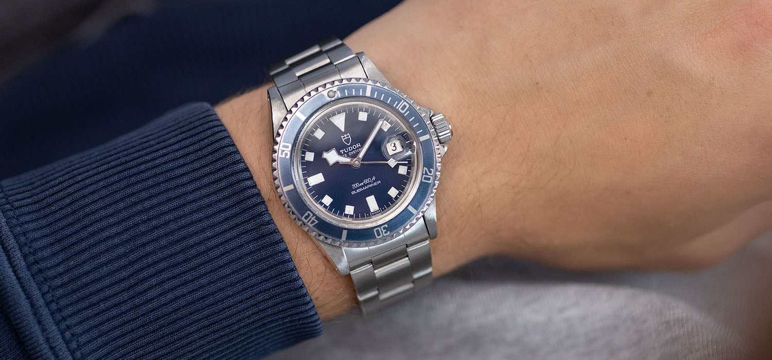 Tudor Submariner Date 9411/0 Blue Snowflake Faded bezel