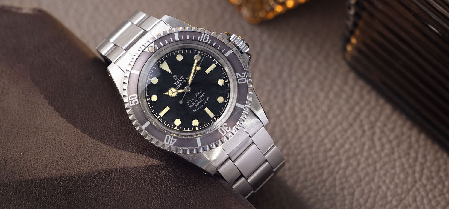 Tudor Submariner 7928 Gilt Minute Track