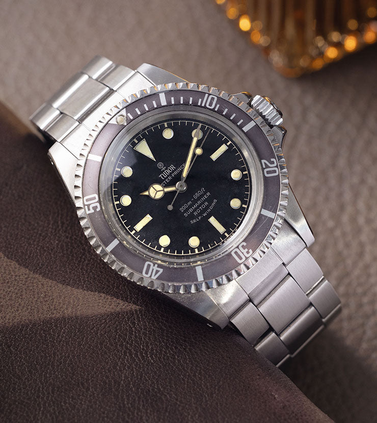 Tudor Submariner 7928 Gilt Minute Track