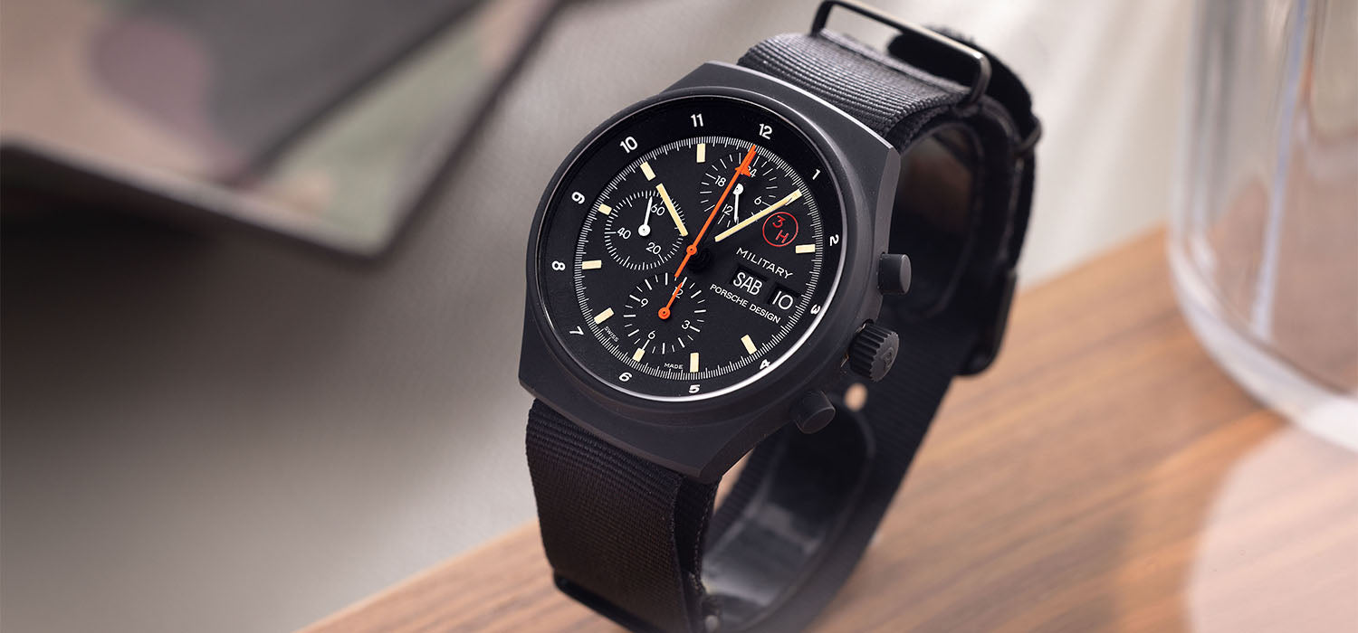 Porsche Design by Orfina Chronograph 1 ref. 7177 'Military' NOS