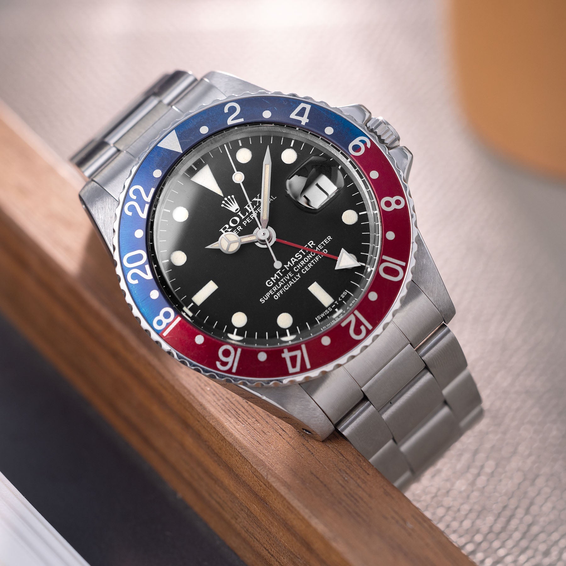 ROLEX GMT-MASTER 1675 MK4 DIAL