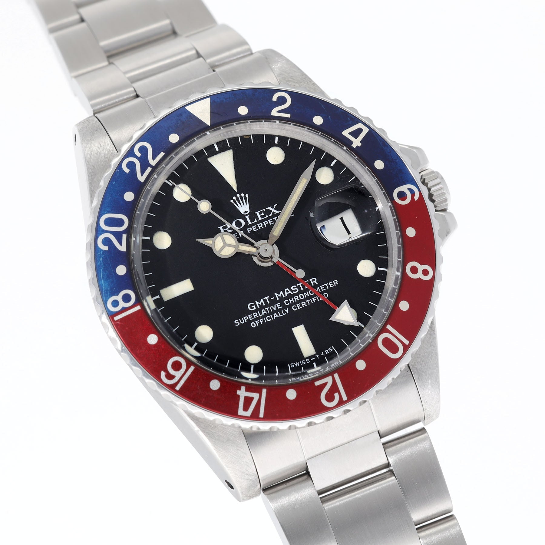 ROLEX GMT-MASTER 1675 MK4 DIAL