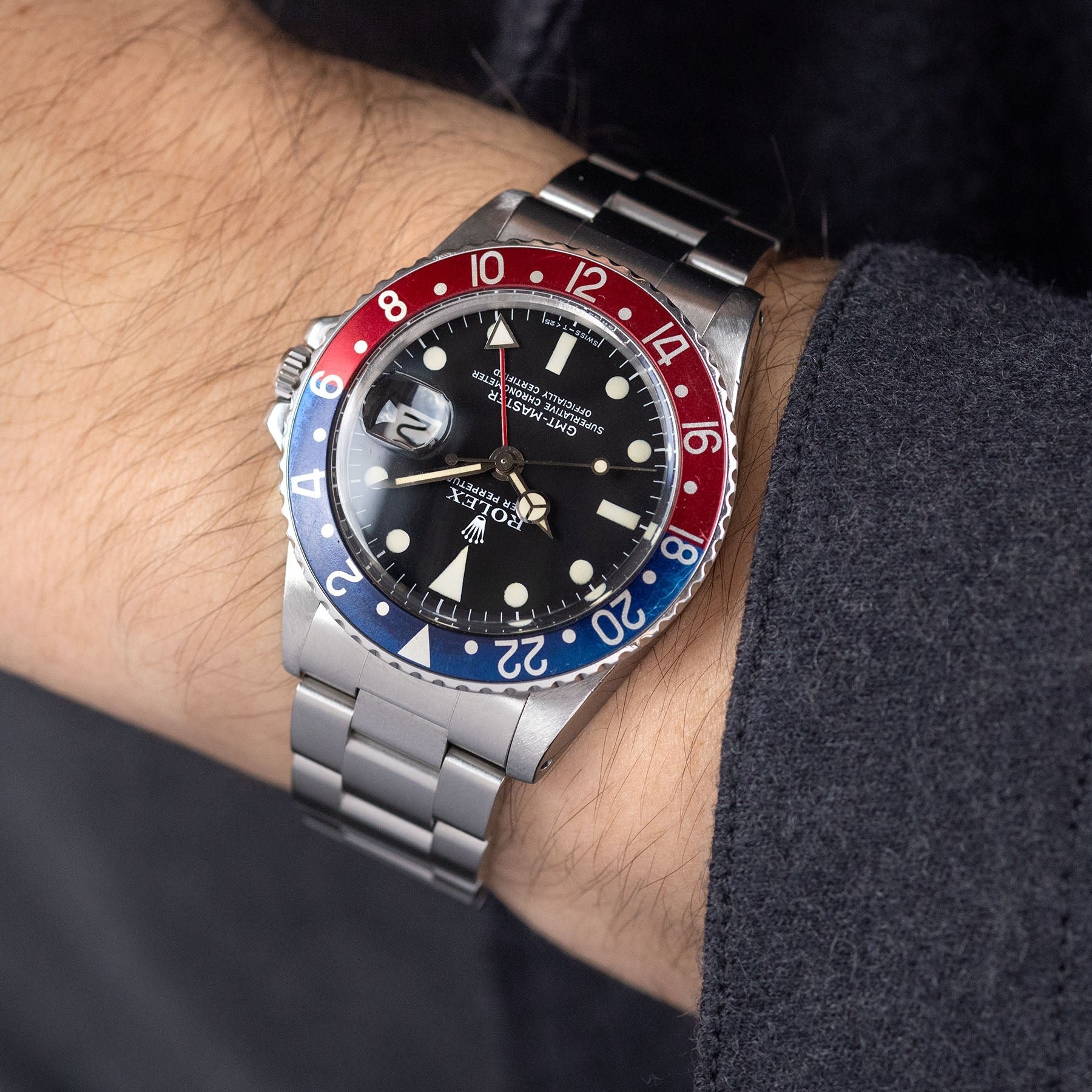 ROLEX GMT-MASTER 1675 MK4 DIAL