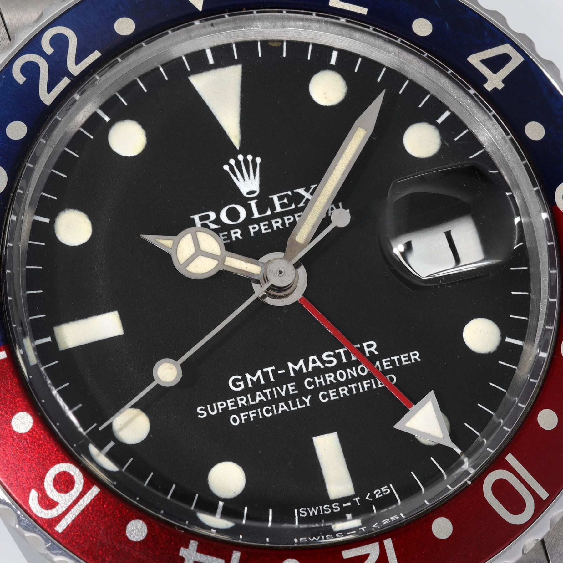 ROLEX GMT-MASTER 1675 MK4 DIAL