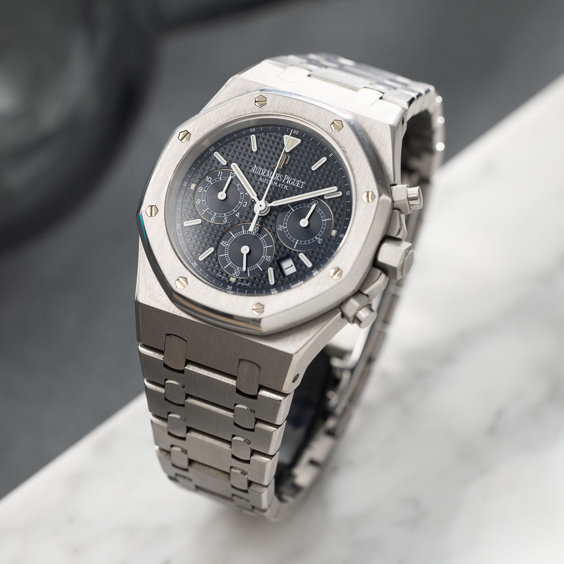 Audemars Piguet Royal Oak chronograph ref. 25860ST "Kasparov" Blue dial