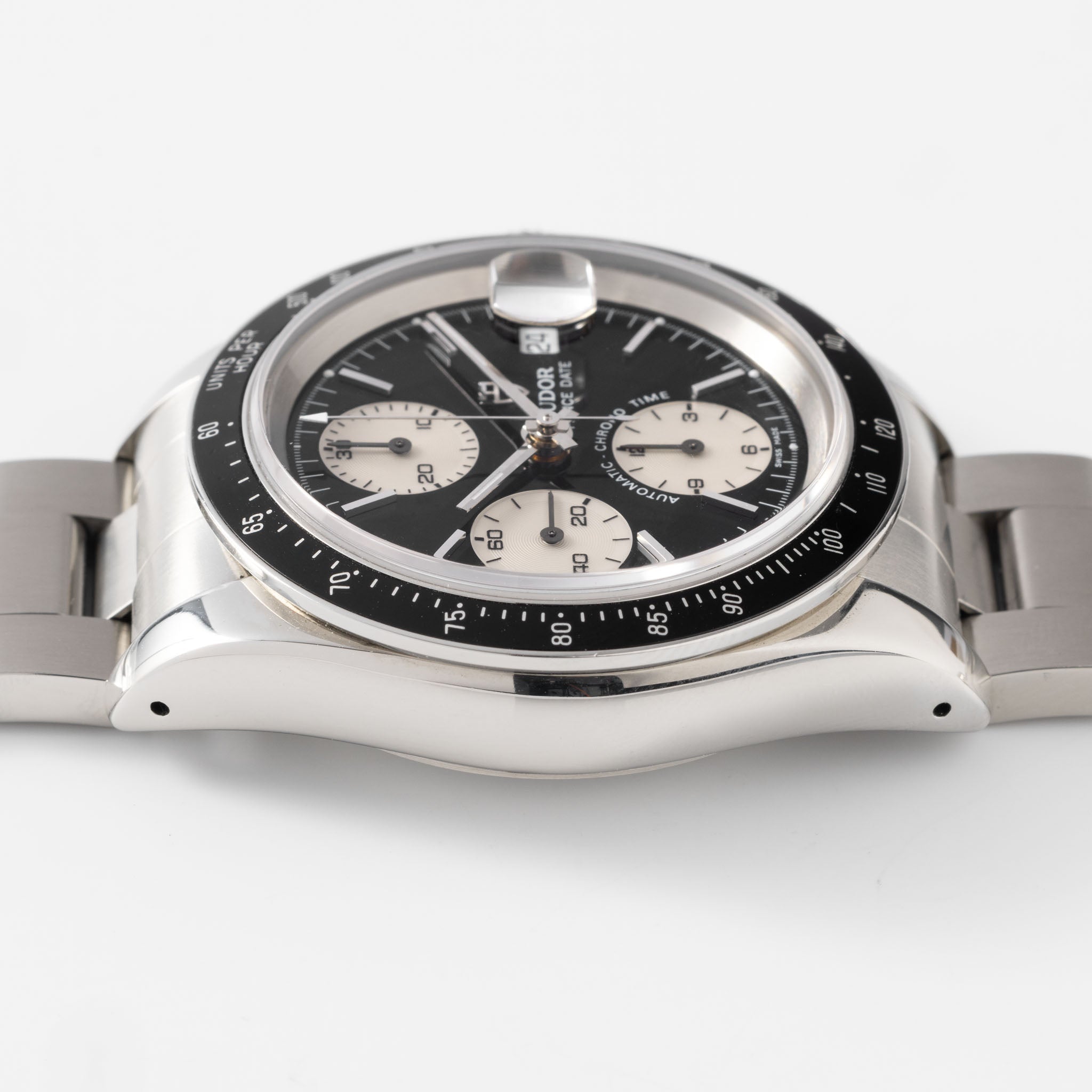 Tudor Prince Date Chronograph Black Dial 79260