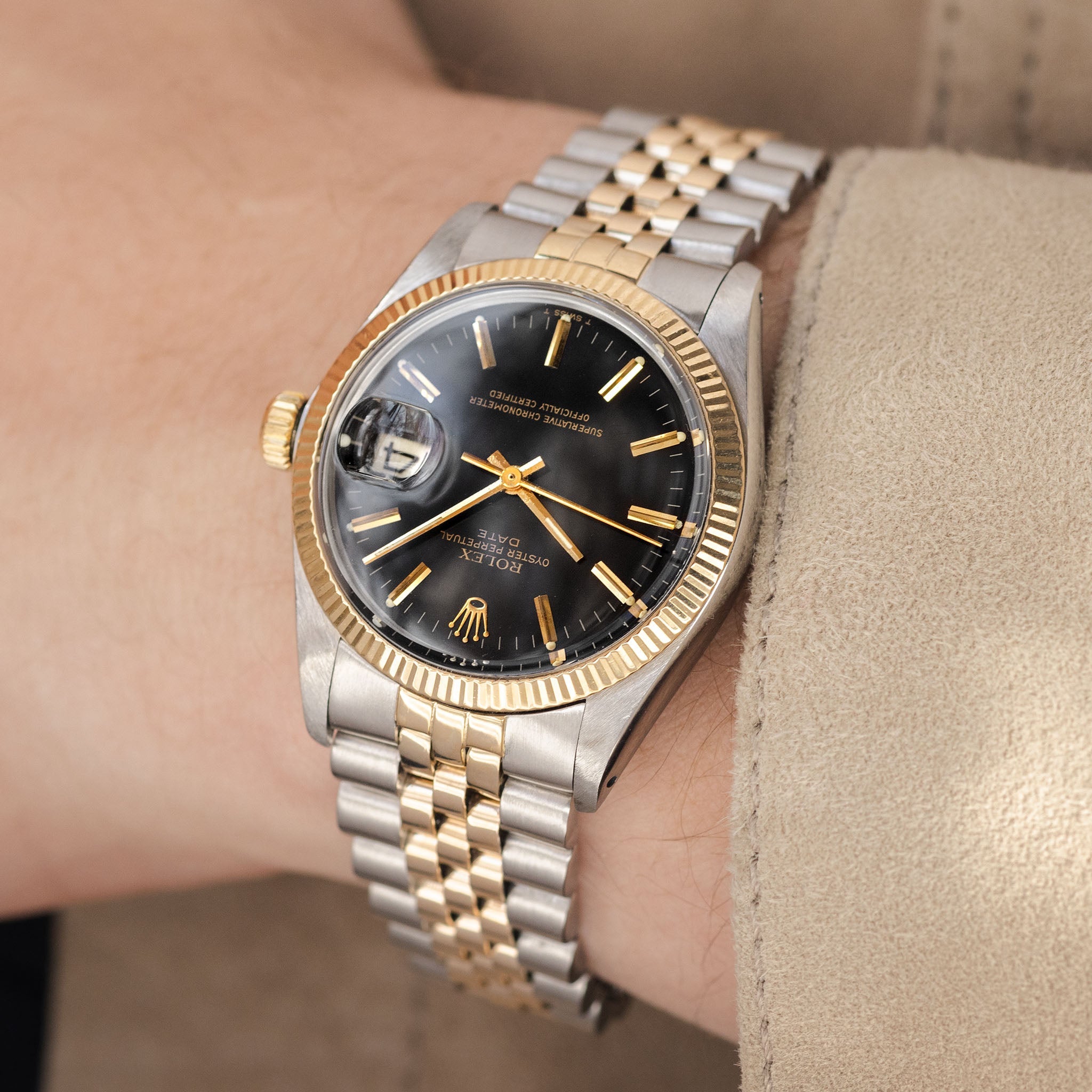 Rolex oyster perpetual date 1505 sale