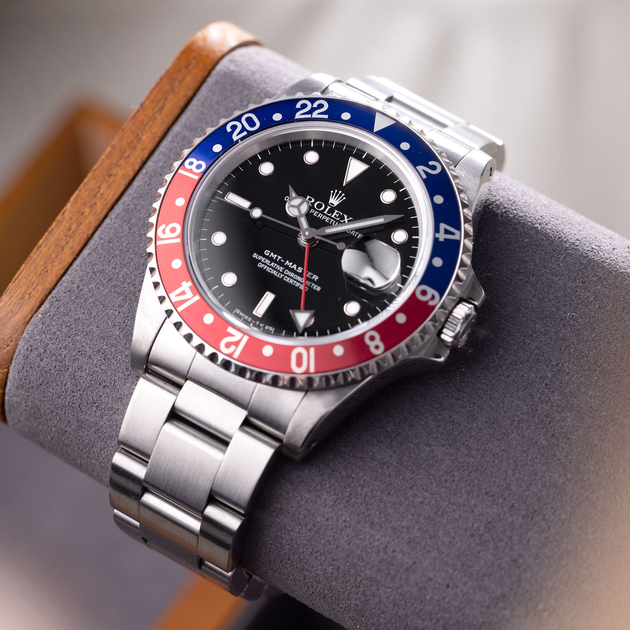 Gmt master pepsi bezel best sale