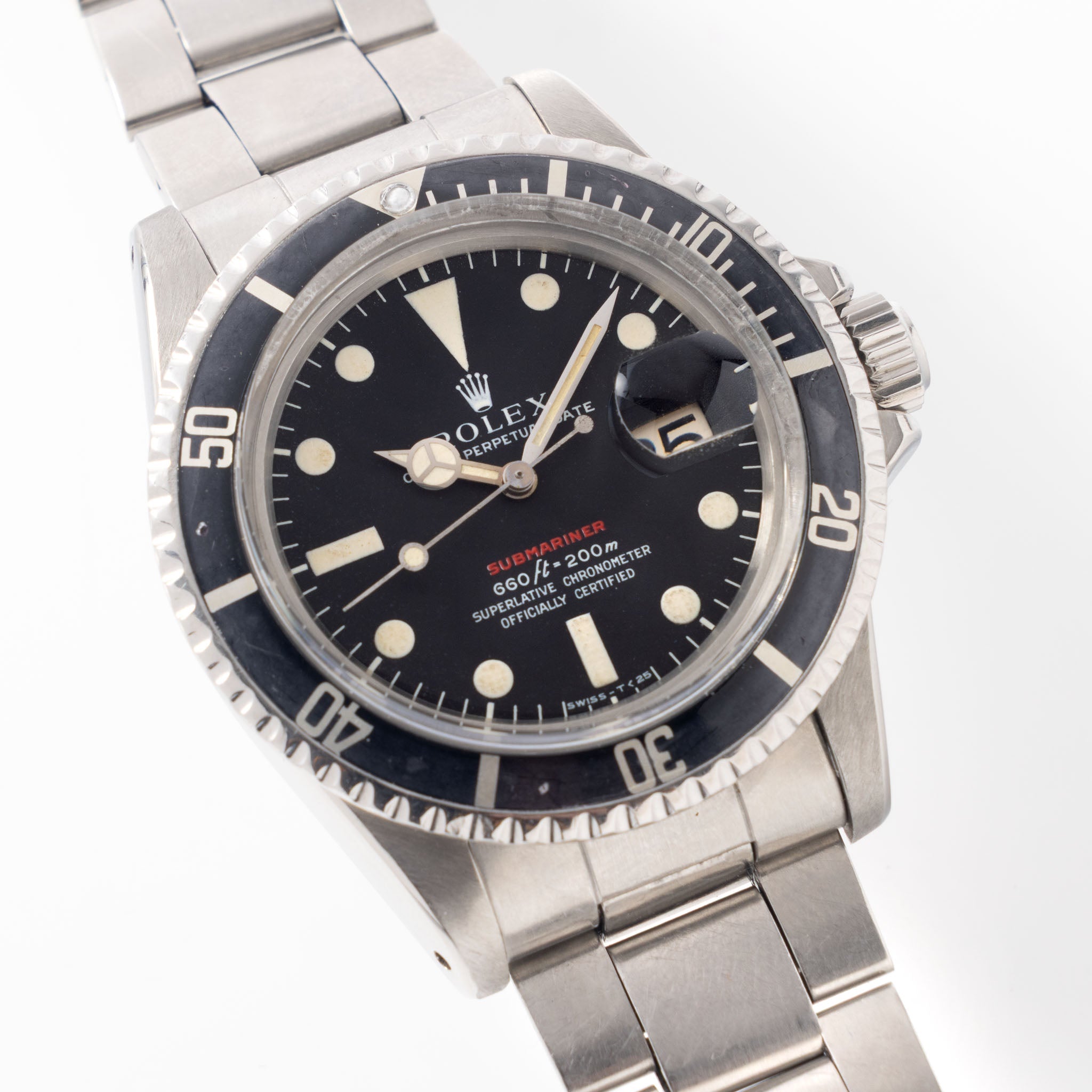 Rolex Submariner 1680 Red MK4 Dial