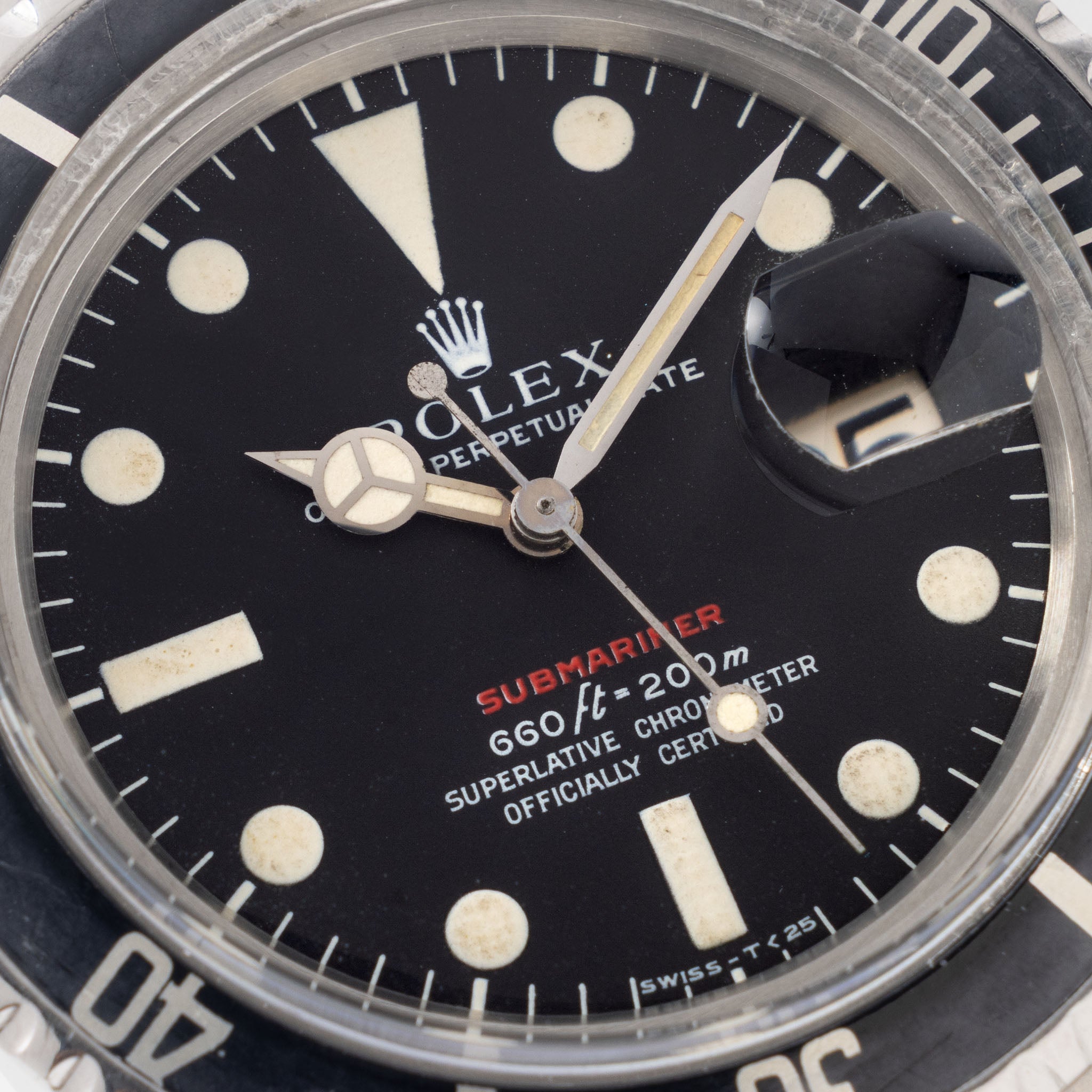 Rolex Submariner 1680 Red MK4 Dial